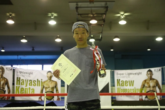 第27回K-1アマチュア　マスターズ Bクラス トーナメント-65kg 優勝　山田英司（リバーサルジム東京スタンドアウト）