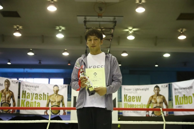 第27回K-1アマチュア　マスターズ Bクラス トーナメント-75kg 優勝　大髙和彦（K-1ジム相模大野）