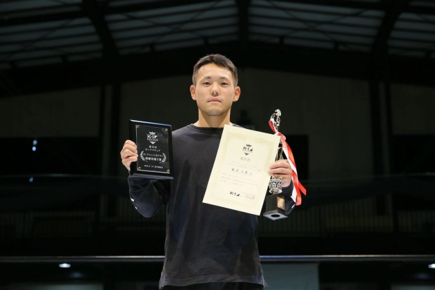 チャレンジBクラス トーナメント-65kg 優勝　菊池正悟（ALL-WIN GYM）