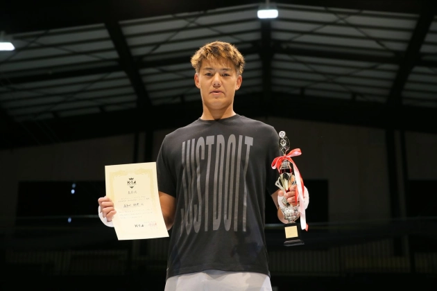 チャレンジAクラス トーナメント＋75kg 優勝　長谷川翔平（ALL-WIN GYM）