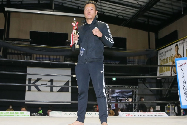 第35回K-1アマチュア　K-1チャレンジ(一般)Bクラス -75kg トーナメント優勝　岡野龍(ALL-WIN-GYM)