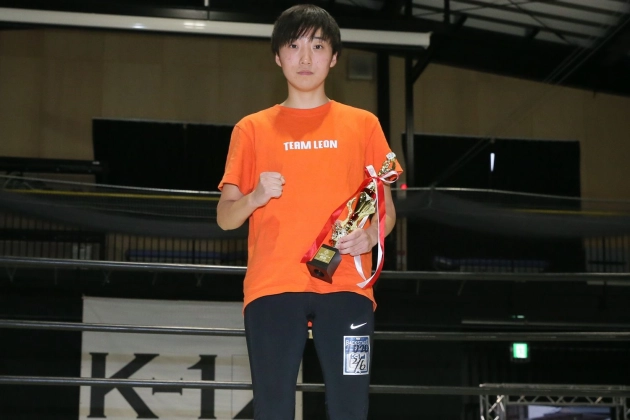 第35回K-1アマチュア　K-1チャレンジ(一般)Bクラス 女子-45kg トーナメント優勝　吉崎生(K-1ジム大宮)