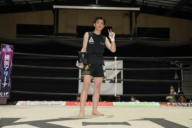 第57回K-1アマチュア　K-1ジュニア Bクラス　-55㎏ トーナメント 早田 威喜（KICKBOXING GYM 3K）