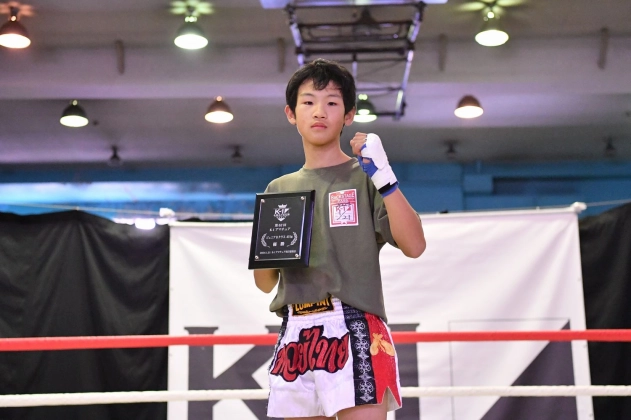 第62回K-1アマチュア　K-1ジュニア(中学生) Bクラス　-45㎏ トーナメント 入江 拓弥（K-1 GYM RING TAIKOH）