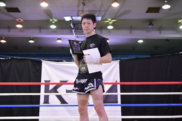 第16回K-1アマチュア全日本大会　K-1マスターズ(40歳以上) Bクラス 　-60㎏ トーナメント　木村 昌幸（スポーツジム67’s）