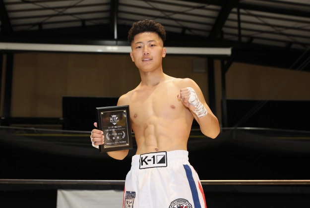 K-1甲子園2024 西日本予選トーナメント  -60kg 優勝　細濱 辰（和歌山県立和歌山高校2年）