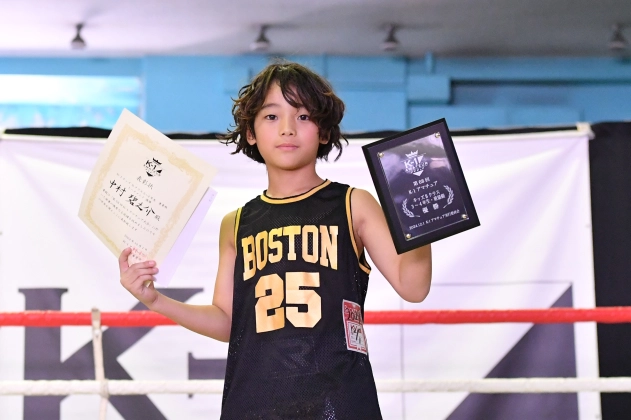 第68回K-1アマチュア K-1キッズ（小学生） Bクラス 3～4年生 重量級 トーナメント 中村 碧之介（K-1ジム三軒茶屋シルバーウルフ）