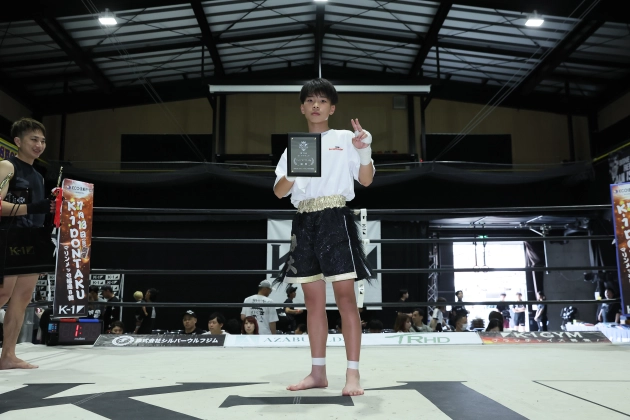 第72回K-1アマチュア　K-1ジュニア（中学生）Bクラス-45㎏ トーナメント　吉田 勝大（K-1ジム福岡）