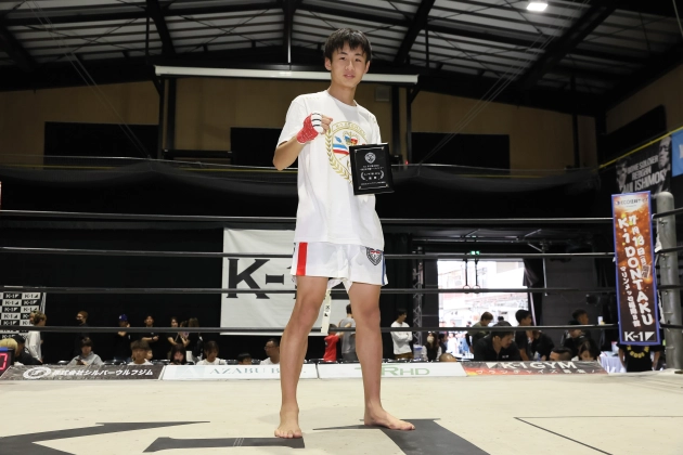 K-1甲子園2025～西日本予選トーナメント～　K-1甲子園（高校生）-60㎏ トーナメント　水谷昊代（愛知県立安城農林高等学校2年）