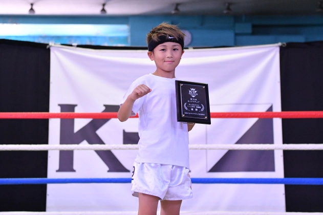第73回K-1アマチュア　K-1キッズ（小学生） Bクラス 1～2年生 軽量級 トーナメント 山口 和秦（K-1ジムウルフ）