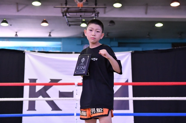 第73回K-1アマチュア　K-1キッズ（小学生） Bクラス 3～4年生 重量級 トーナメント 松田 竜志（KAMOGAWA男塾）