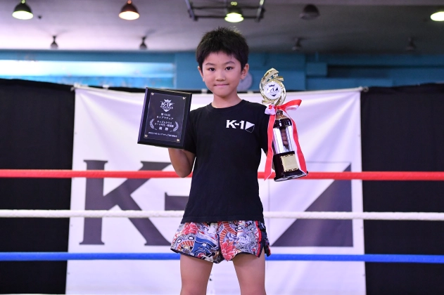 第73回K-1アマチュア　K-1キッズ（小学生） Aクラス 3～4年生 軽量級 トーナメント 佐藤 叶登（K-1ジムウルフ）