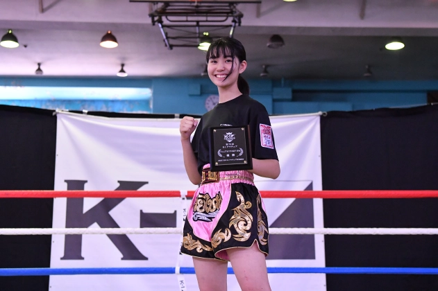第73回K-1アマチュア　K-1ジュニア Bクラス　女子-50㎏ トーナメント 羽根田 咲楽（正真塾 蟠龍斎ジム）