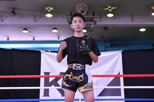 第73回K-1アマチュア　K-1ジュニア Bクラス　-55㎏ トーナメント 荒川 大和（和術慧舟會Sinz）
