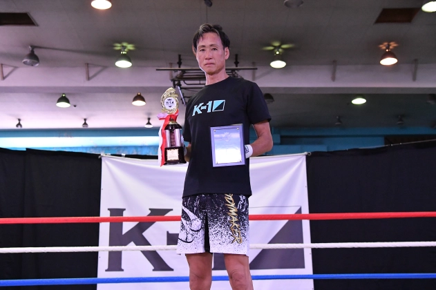 【MVP】K-1マスターズ（40歳以上）Bクラス -70㎏ トーナメント  中村 健太（トイカツ道場ファイティングラボ松本）