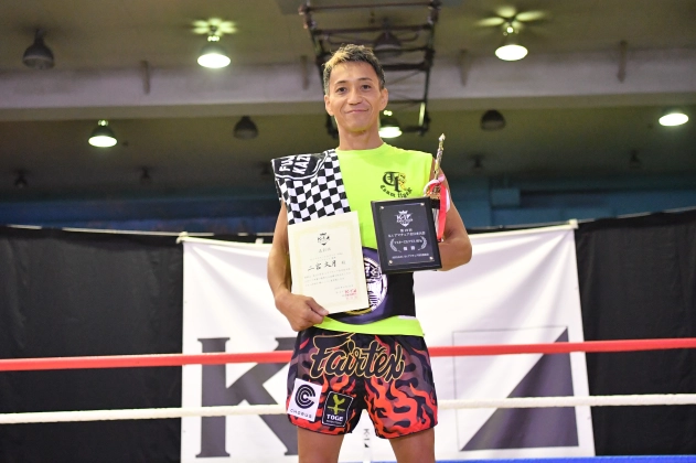 【MVP】第19回K-1アマチュア全日本大会 K-1マスターズ Bクラス -60㎏ トーナメント 二宮 文月(K-1ジム目黒)