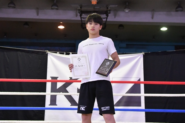 第75回K-1アマチュア K-1チャレンジ（一般） Bクラス -65kg トーナメント　林 辰太郎(MUGEN MARTIAL ARTS)