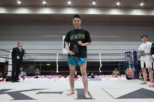 第76回K-1アマチュア K-1マスターズ(40歳以上) Bクラス  -60㎏ トーナメント 藤井 達也(OU-BU GYM)