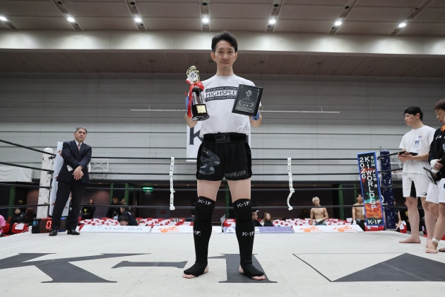 【MVP】第76回K-1マスターズ(40歳以上) Bクラス -65㎏ トーナメント 紙谷 一徳(HIGHSPEEDジム)