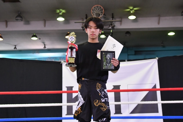 【MVP】第77回K-1アマチュア K-1ジュニア（中学生）Bクラス -60kg トーナメント 菊池 善(神武館野村道場)