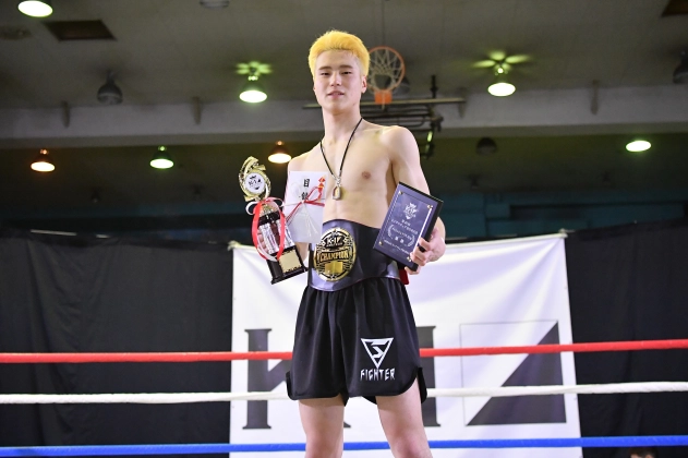 【MVP】第20回K-1アマチュア全日本大会 K-1チャレンジ（一般）Aクラス -65kg トーナメント 安藤 大樹（K-1ジム総本部）