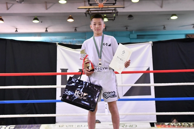 【MVP】第78回K-1アマチュア K-1ジュニア（中学生）Bクラス -45kg トーナメント 悉知 龍空(K-1ジムウルフ)