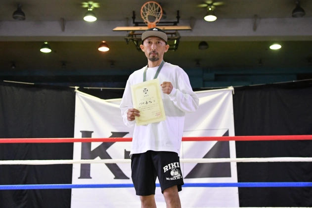 第78回アマチュア K-1マスターズ（40歳以上）Bクラス -55kg トーナメント 川口 善也(RIKIX湘南)