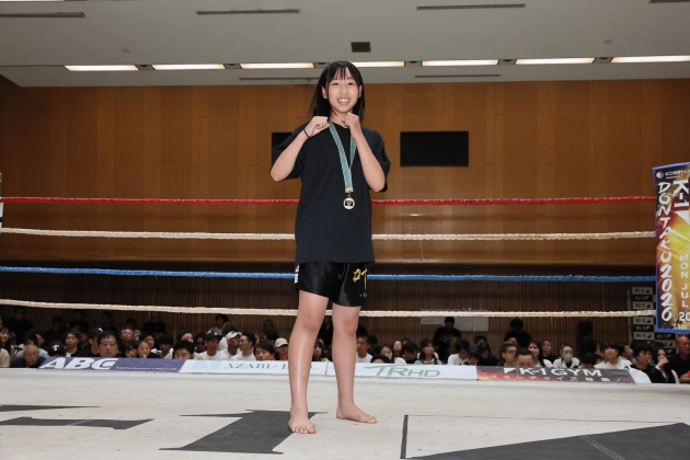 第79回K-1アマチュア～全日本大会予選トーナメント＆ワンマッチ～ K-1キッズ（小学生）Aクラス 5～6年生 女子軽量級 トーナメント 小野 愛琳(叶～Kyo～)