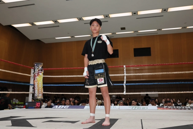 第79回K-1アマチュア～全日本大会予選トーナメント＆ワンマッチ～ K-1ジュニア（中学生）Bクラス -55kg トーナメント 吉田 勝大(月心会チーム侍)