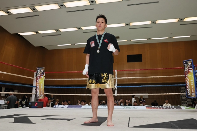 第79回K-1アマチュア～全日本大会予選トーナメント＆ワンマッチ～ K-1チャレンジ（一般）Aクラス -65kg トーナメント 束本 涼成(HOPE GYM)