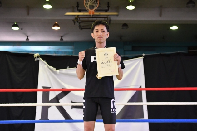 第80回K-1アマチュア K-1マスターズ（40歳以上）Bクラス -55kg トーナメント 渡辺 浩規(K-1ジム蒲田)