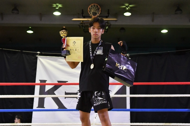 【MVP】第80回K-1アマチュア K-1チャレンジ（一般）Bクラス -60kg トーナメント 菊池 善(神武館野村道場)