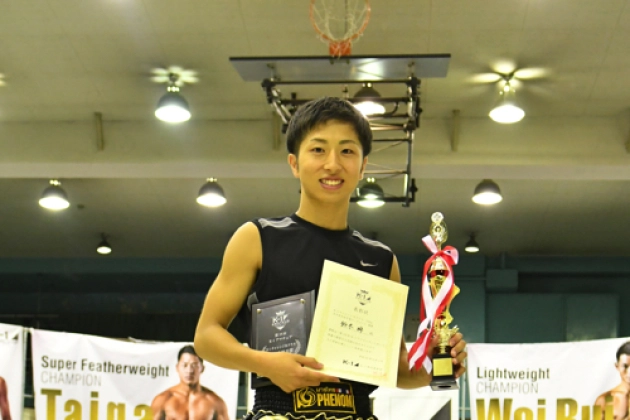 第18回K-1アマチュア　チャレンジBクラス -55kgトーナメント優勝　鈴木瞬