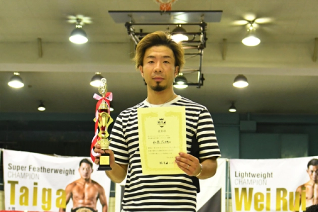 第18回K-1アマチュア　チャレンジBクラス -65kgトーナメント優勝　和泉大地