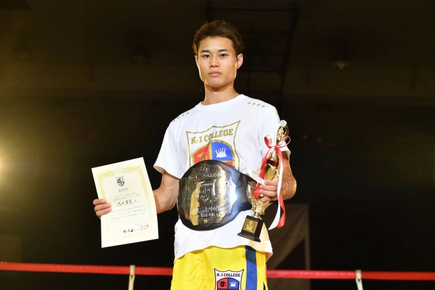 K-1カレッジ2019 -55kg優勝 池田幸司（日本大学4年）