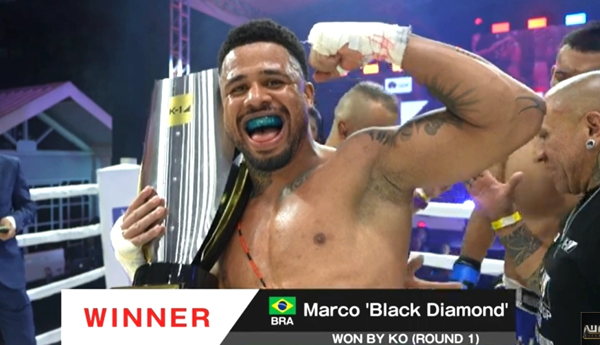 -90kg南米予選で優勝したマルコ