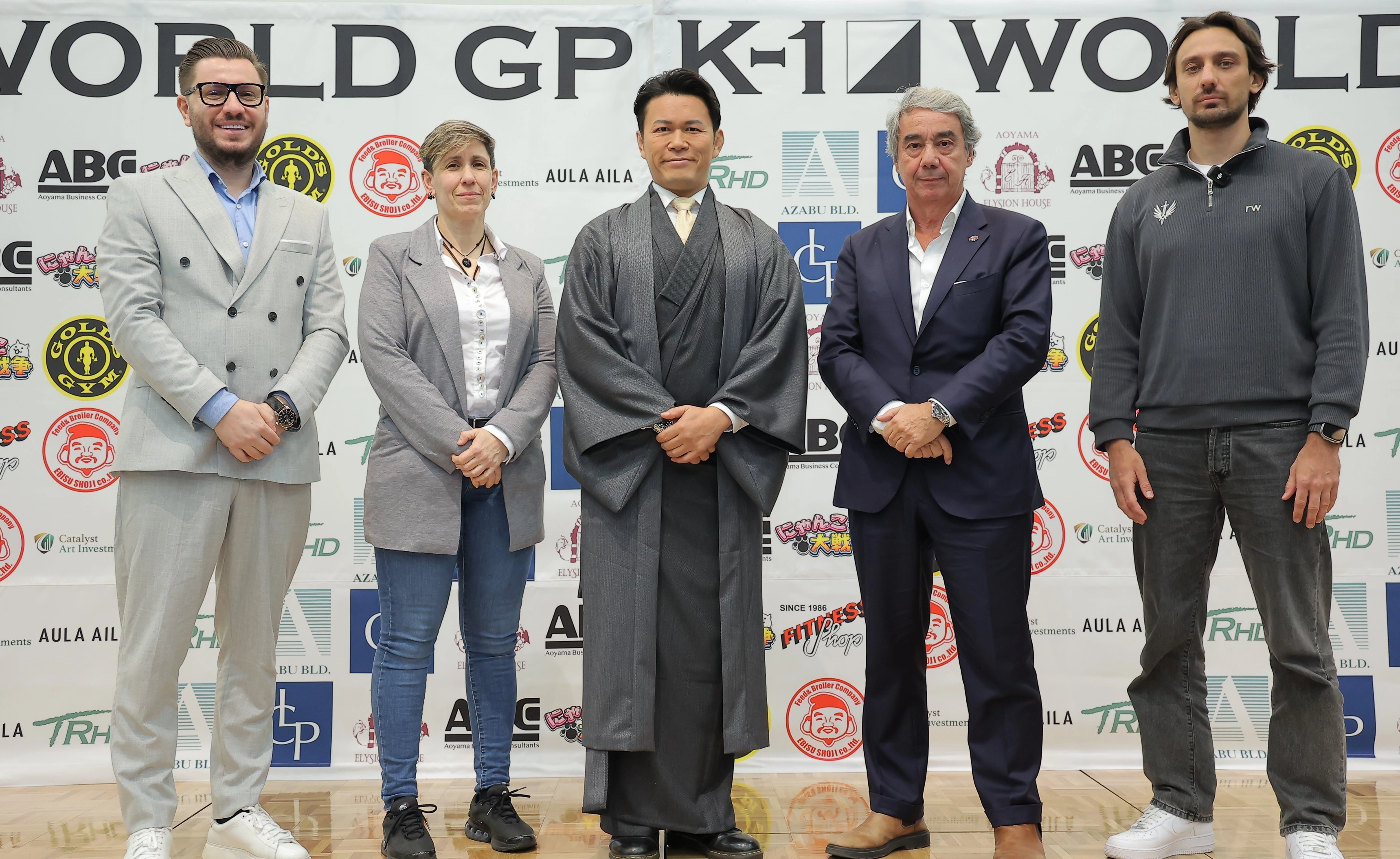 世界各国のプロデューサーが明日のK-1を視察