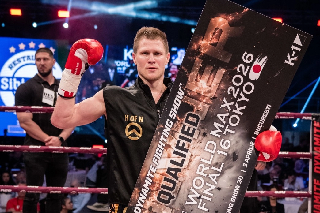 優勝したアダムチャック