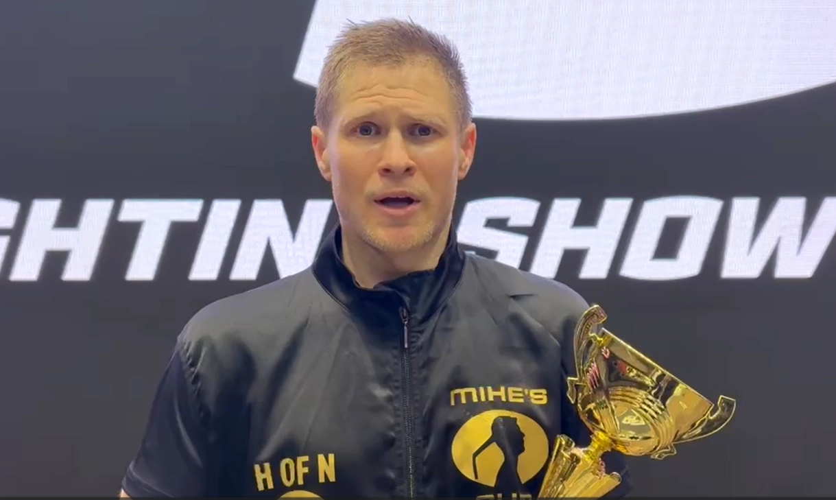 優勝したアダムチャック