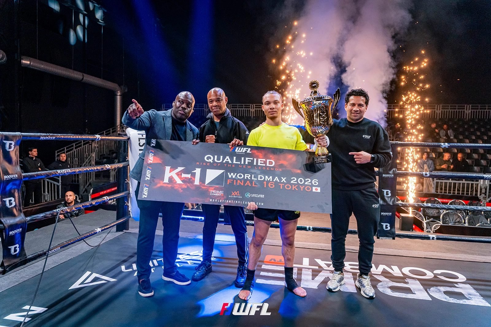 オランダ予選を制したモーリス