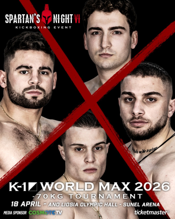 2026年4月18日（土）K-1 WORLD MAX 2026 in Athens