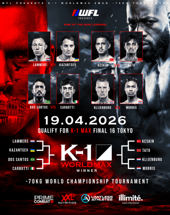 2026年4月19日（日）K-1 WORLD MAX 2026 in Utrecht