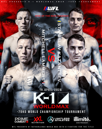 2026年4月19日（日）K-1 WORLD MAX 2026 in Utrecht