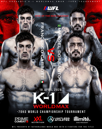 2026年4月19日（日）K-1 WORLD MAX 2026 in Utrecht