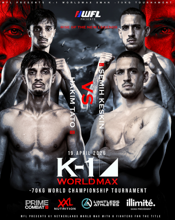 2026年4月19日（日）K-1 WORLD MAX 2026 in Utrecht