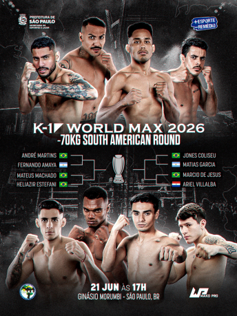 2026年6月21日（日）K-1 WORLD MAX 2026 in Sao Paulo