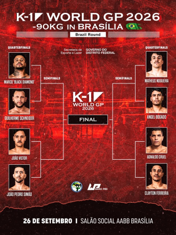 2026年9月26日（土）K-1 WORLD GP 2026 -90KG in BRASILIA