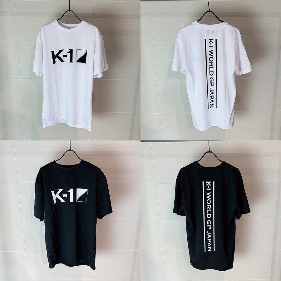 K-1ロゴドライTシャツ2種 6月1日(月)10:00よりK-1.SHOPで販売決定 