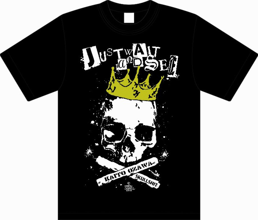 骸骨をモチーフとしたtシャツやグッズで知られる人気ブランド Skullshit とのコラボtシャツ K 1公式サイト K 1 Japan Group